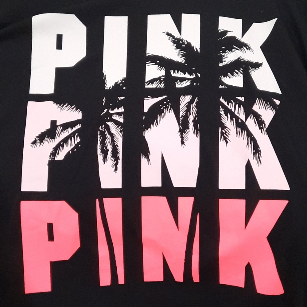 Long Sleeve Pink by Victoria'sSecret T-Shirt Small